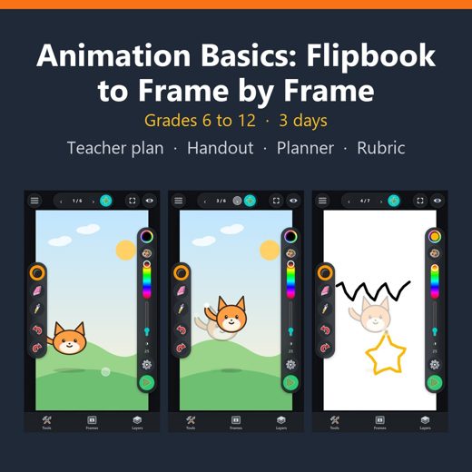 Cover of Animation Basics: Flipbook to Frame by Frame