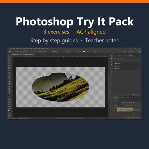 Cover of Photoshop Try It Pack
