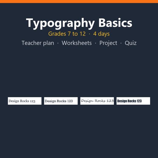 Cover of Typography Basics