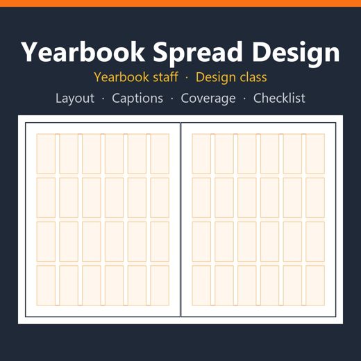 Cover of Yearbook Spread Design